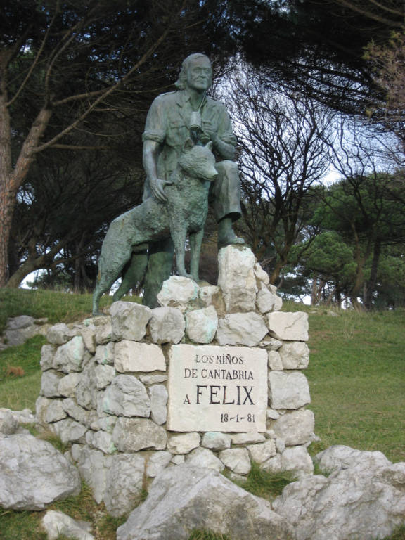 Monumento a Félix Rodríguez de la Fuente en Santander