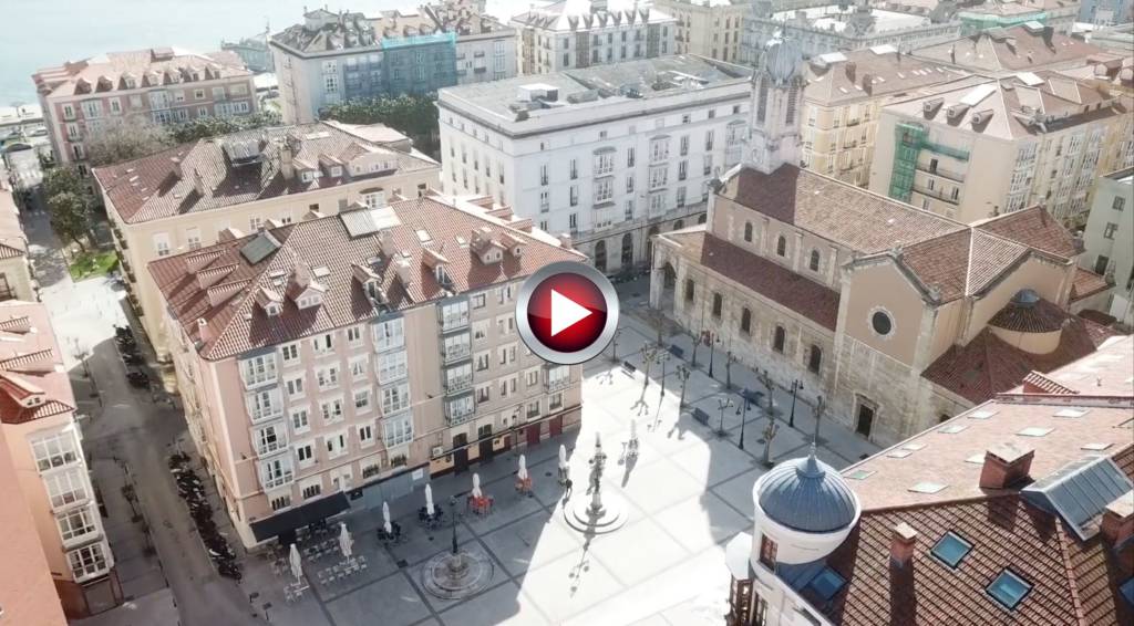 Video -Santander a vista de drone - Bogusz Parzyszek