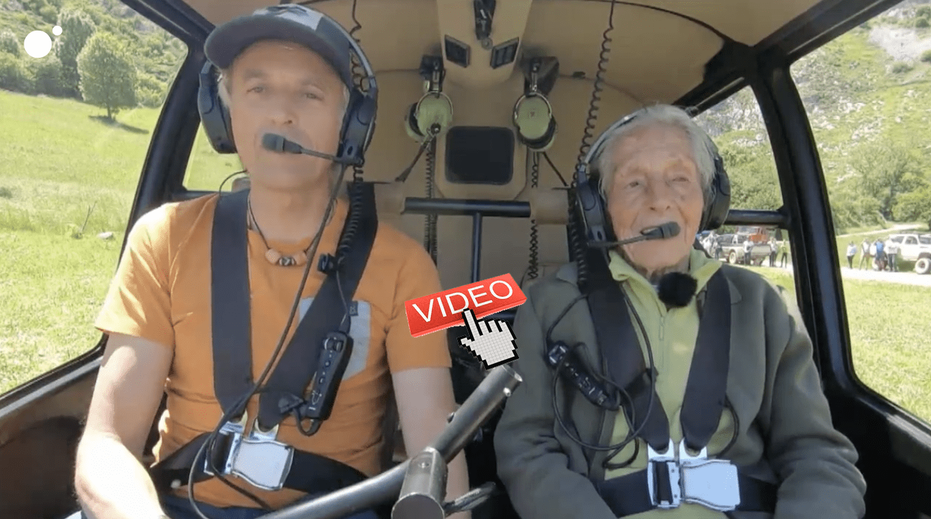 Video Volando Voy en el Camino Lebaniego - Jesus Calleja y Hermina