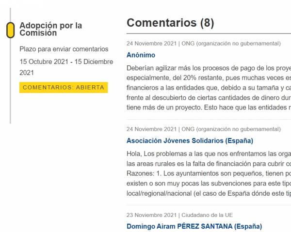 Envía tus comentarios a través de esta Consulta pública