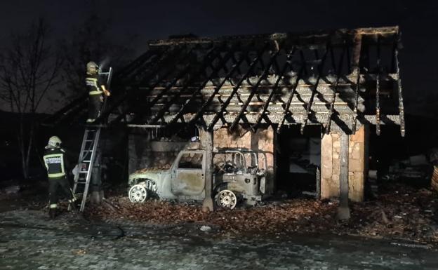 AYUDA A UNA MENOR - CABAÑA DESTRUIDA POR LAS LLAMAS - 112 Cantabria