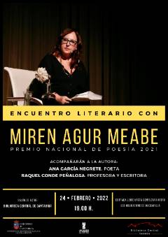 Biblioteca Central. Encuentro literario con Miren Agur Meabe