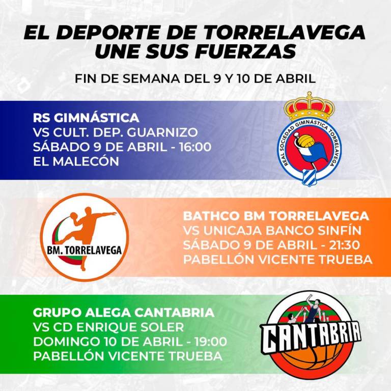 El deporte de Torrelavega une sus fuerzas