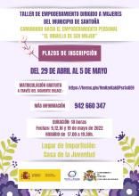 TALLER EMPODERAMIENTO DE LA MUJER