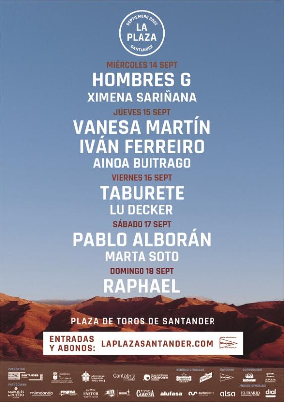 La Plaza de Toros de Santander acogerá del 14 al noticias/imagen-asociada/2022/06/cartel_la_plaza_santander_2022.jpg
