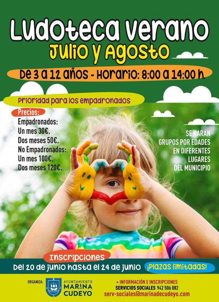 Ludoteca de verano 2022 | Ayuntamiento Marina de Cudeyo