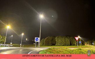 Santillana del Mar ilumina sus rotondas con un presupuesto de 18.000 euros - Ayuntamiento de Santillana del Mar