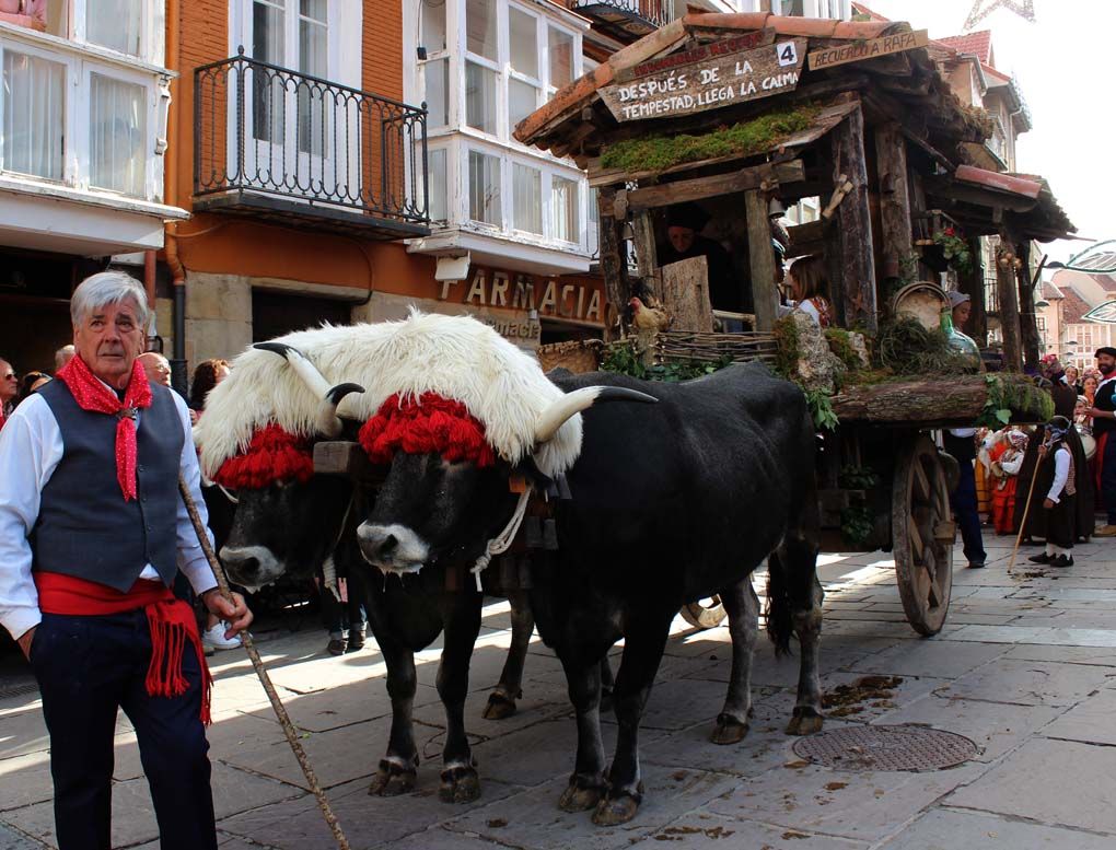 La carreta “Después de la tempestad, viene la calma” gana el Certamen del Dia de Campoo