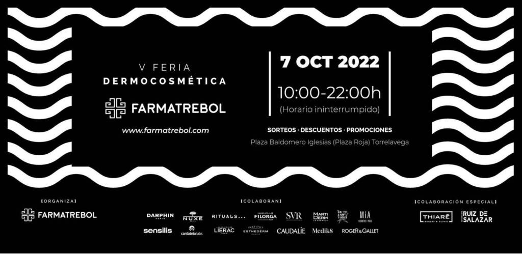 V Feria Dermocosmética Farmatrebol en Torrelavega