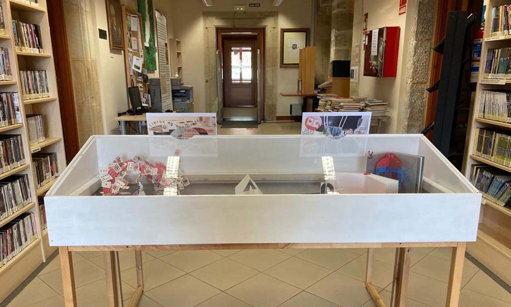 La Biblioteca Sánchez Díaz acoge una exposición con libros Pop-up y ejemplares desplegables