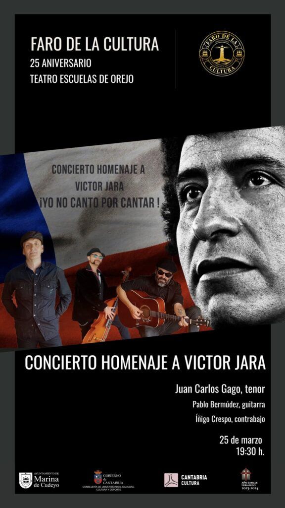 Concierto: homenaje Víctor Jara | Ayuntamiento Marina de Cudeyo