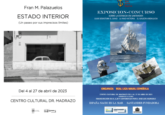 El Centro Cultural Doctor Madrazo acogerá dos nuevas exposiciones para noticias/imagen-asociada/2023/03/carteles_exposiciones.png