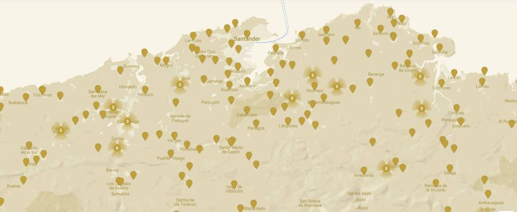 El Google Maps de la Historia de Cantabria, descubre donde nacieron o murieron estos personajes históricos