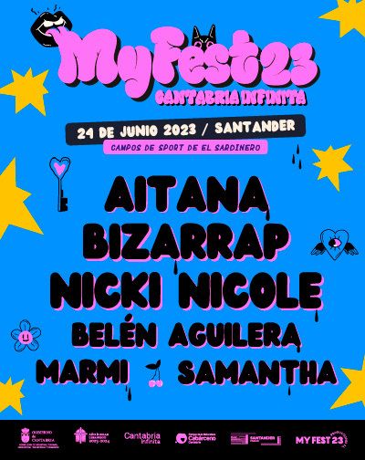 Festival My Fest Cantabria Infinita 23 - Aitana, Bizarrap y Nicki Nicole