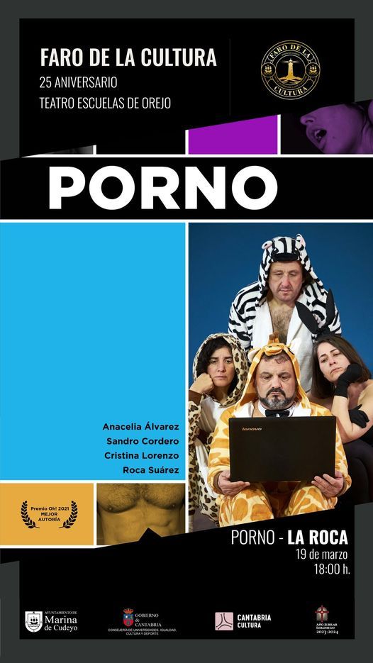 Teatro: «Porno» | Ayuntamiento Marina de Cudeyo