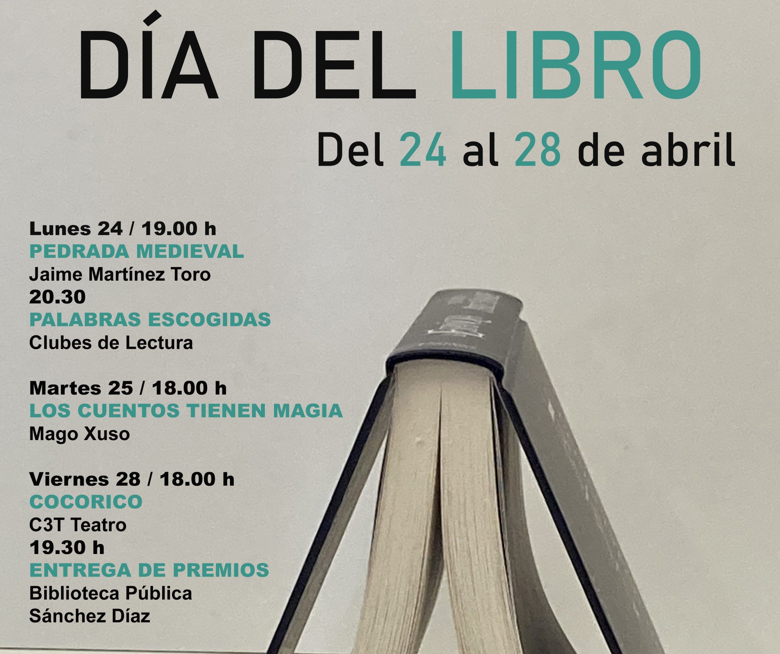 Actos de la biblioteca Sánchez Díaz para conmemorar el Dia del Libro