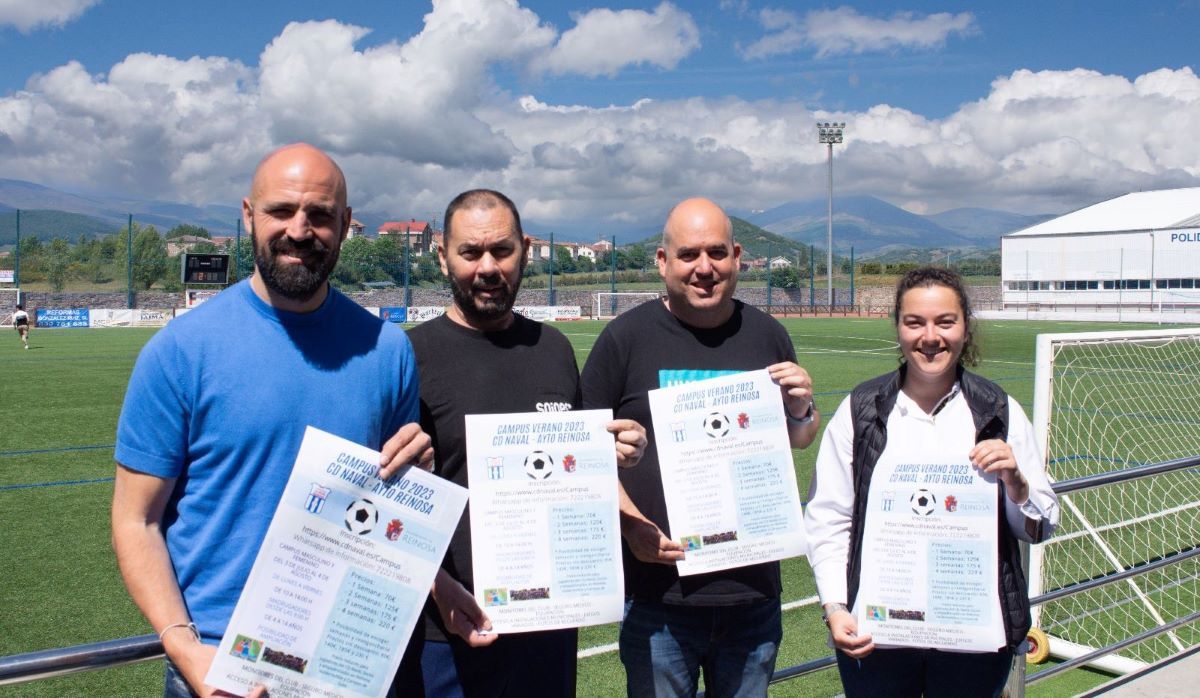El Ayuntamiento colabora un año más con el Campus de Verano del CD Naval