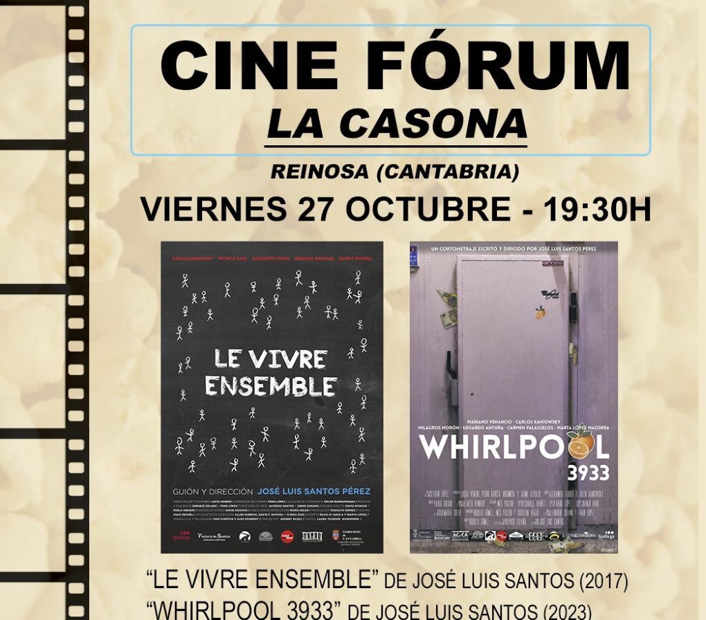 El cinefórum La Casona retoma el viernes sus proyecciones con dos cortos de José Luis Santos