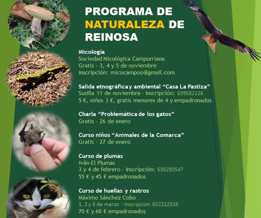 La Concejalía de Medio Ambiente presenta su calendario de actividades para niños y mayores