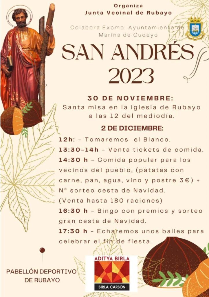 Fiestas de San Andrés – Rubayo 2023