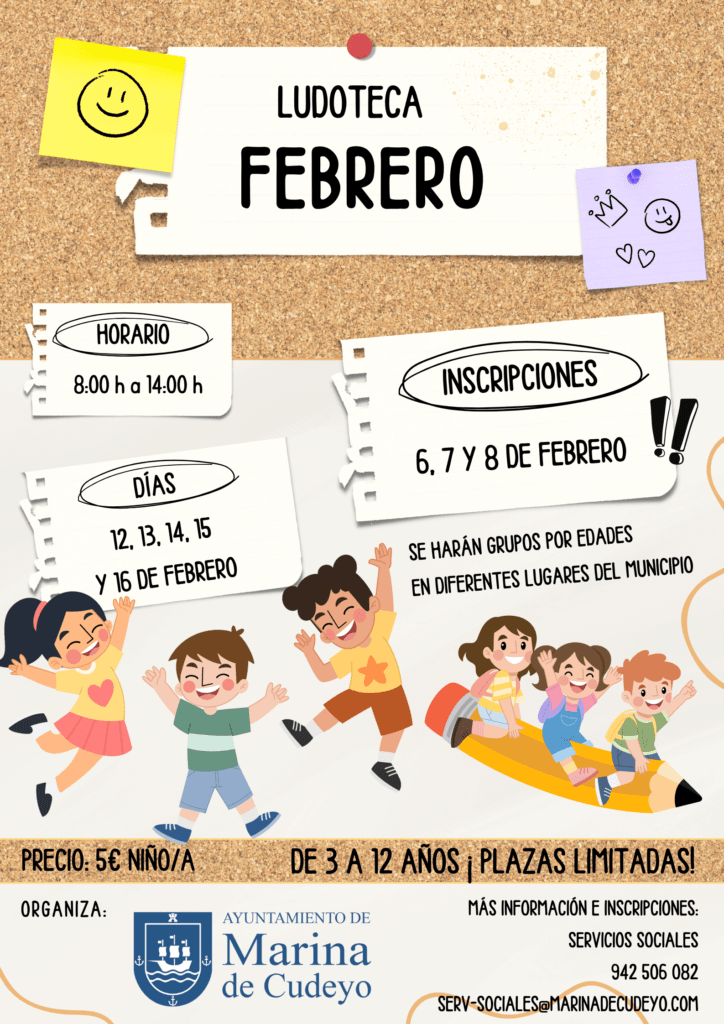 Ludoteca Febrero | Ayuntamiento de Marina de Cudeyo