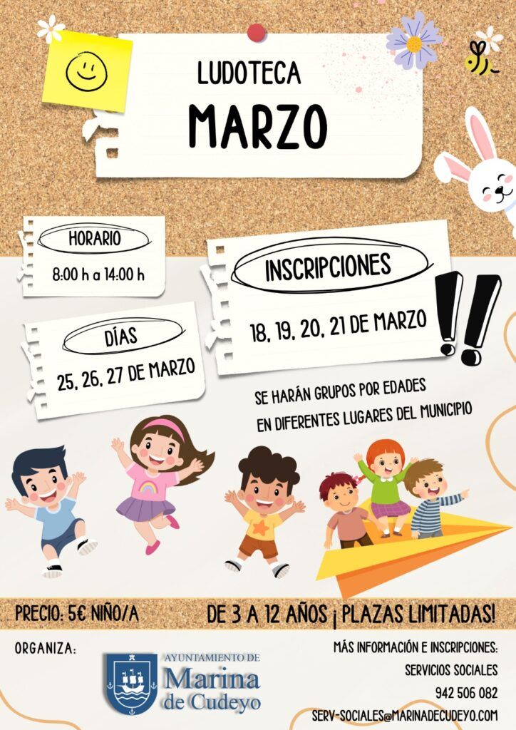 Ludoteca Marzo | Ayuntamiento de Marina de Cudeyo