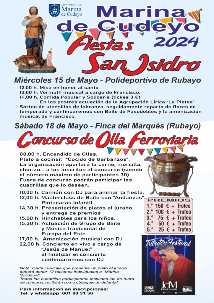 Programa: FIESTAS DE SAN ISIDRO 2024
