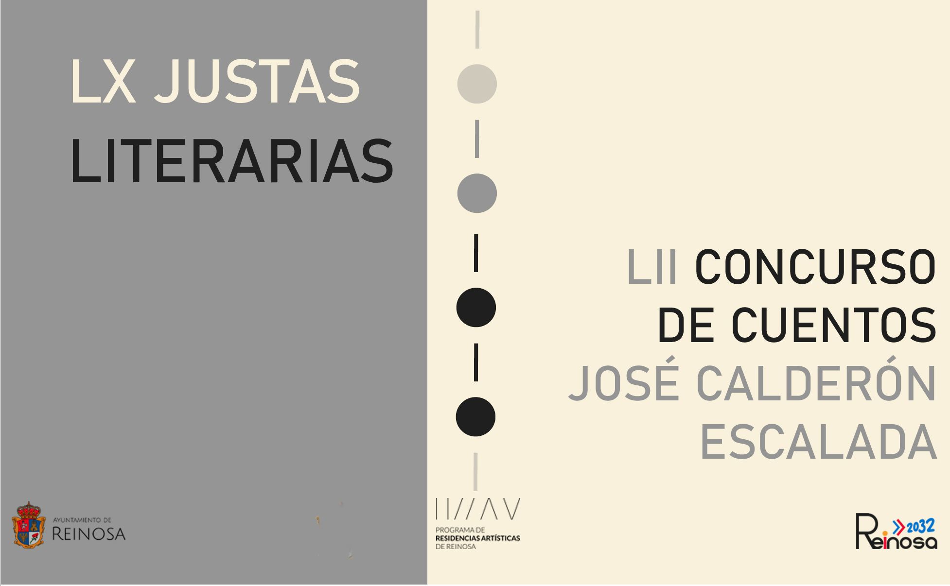 LX JUSTAS LITERARIAS Y LII CONCURSO DE CUENTOS JOSÉ CALDERÓN ESCALADA