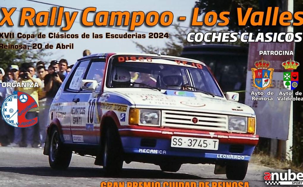 Cartel-Rally-Coches-Clasicos-24.jpg Reinosa acoge este sábado el X Rally Campoo-Los Valles de Coches Clásicos