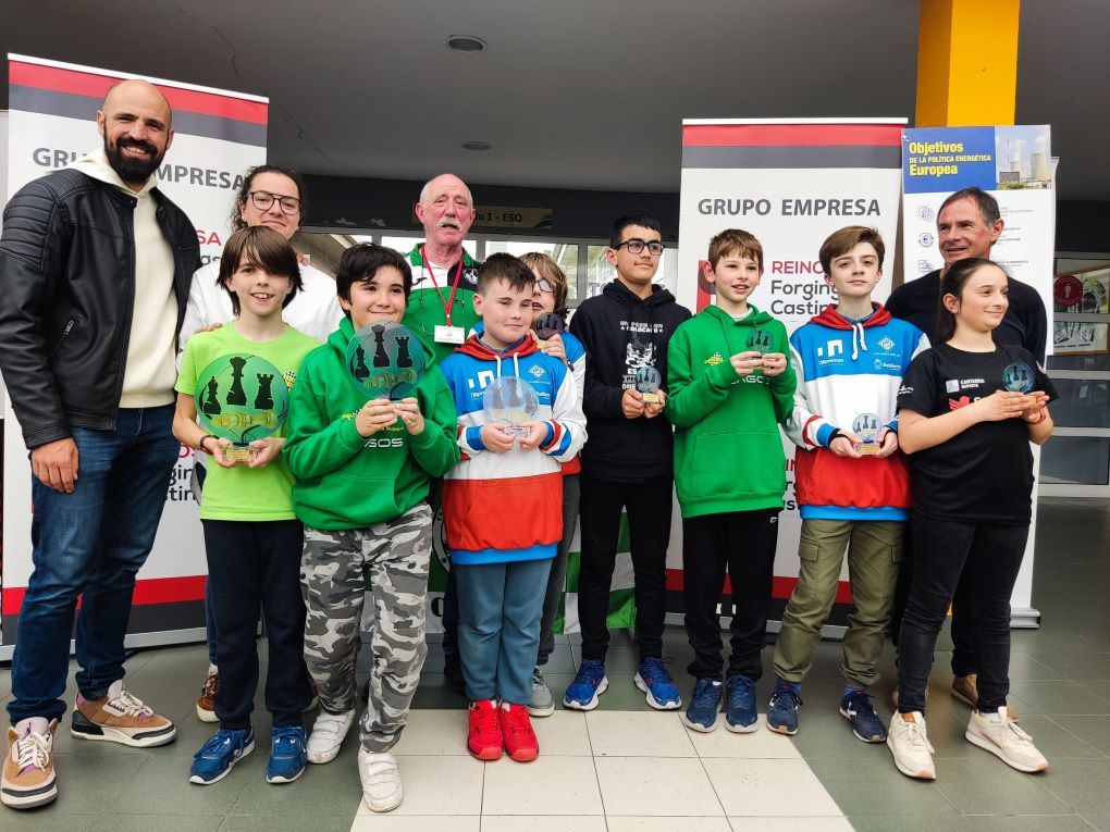 Más de un centenar de jugadores se dieron cita en el Torneo de Ajedrez Escolar