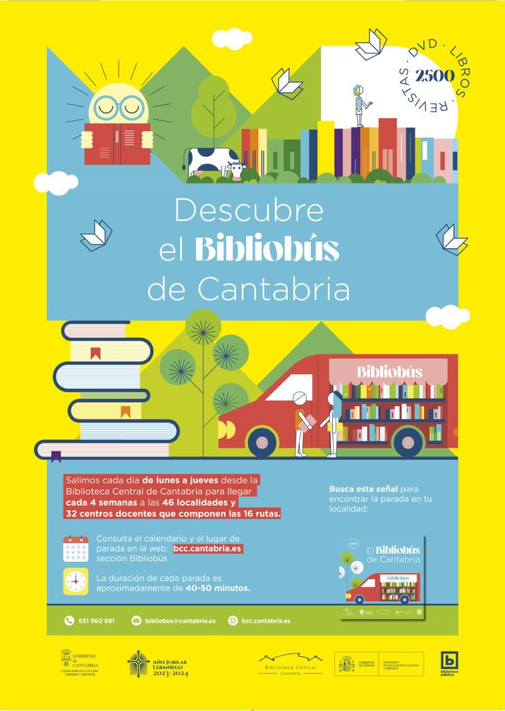 Bibliobús: préstamo de libros, revistas y DVD Bibliobús: préstamo de libros, revistas y DVD