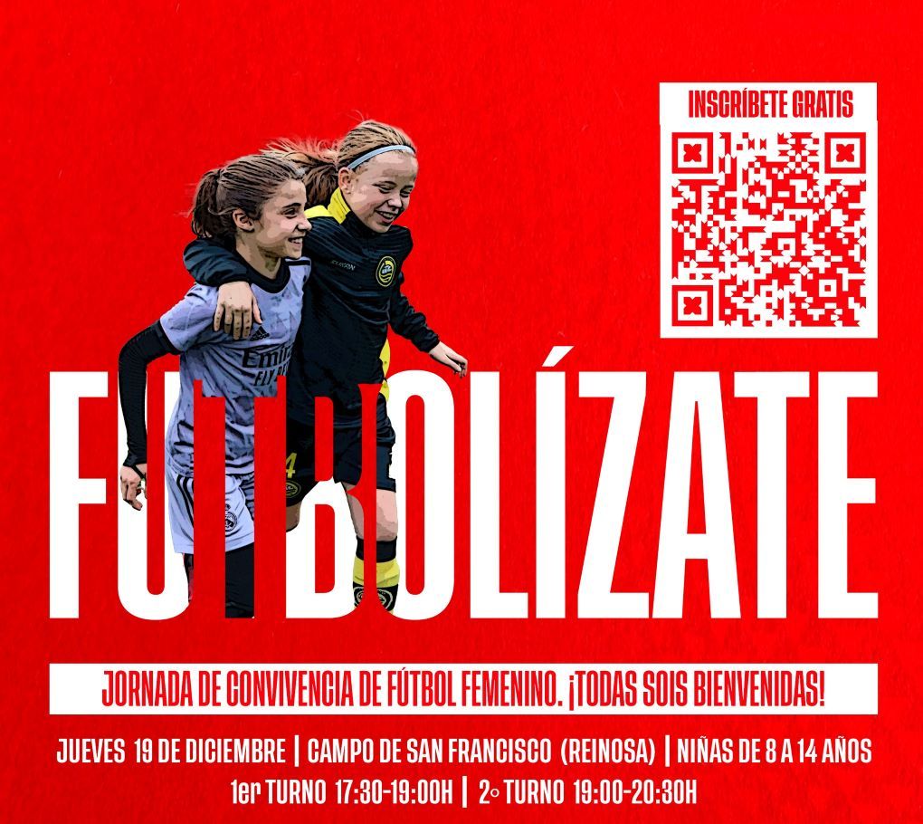 El Campo de San Francisco acogerá Futbolízate, proyecto de promoción de fútbol para niñas de todas las edades.