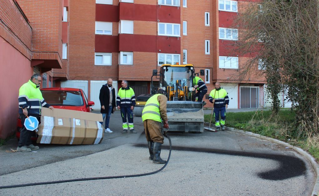El Ayuntamiento de Reinosa comienza la campaña anual de bacheo