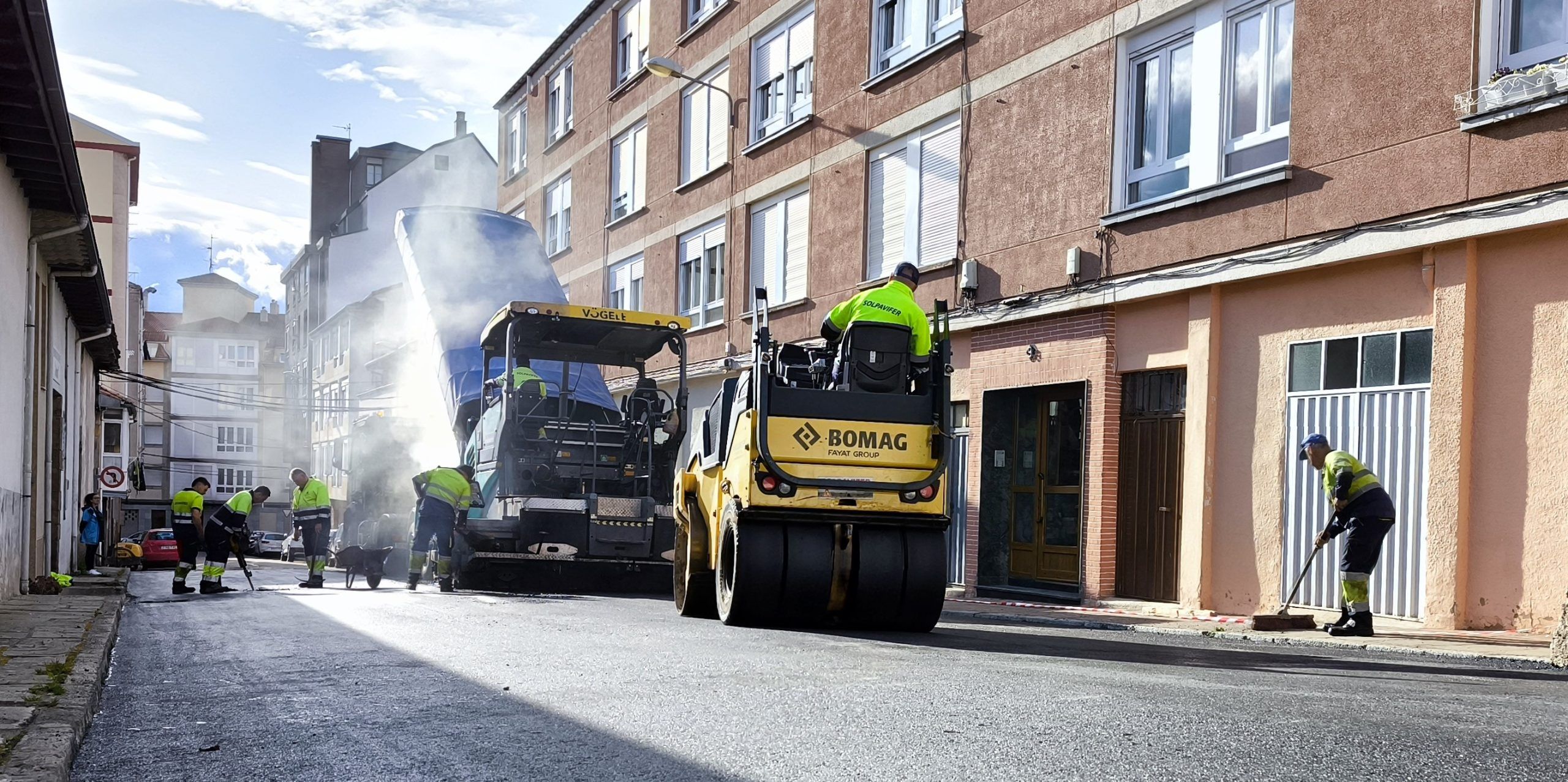 Renovado el pavimento de la calle San Roque