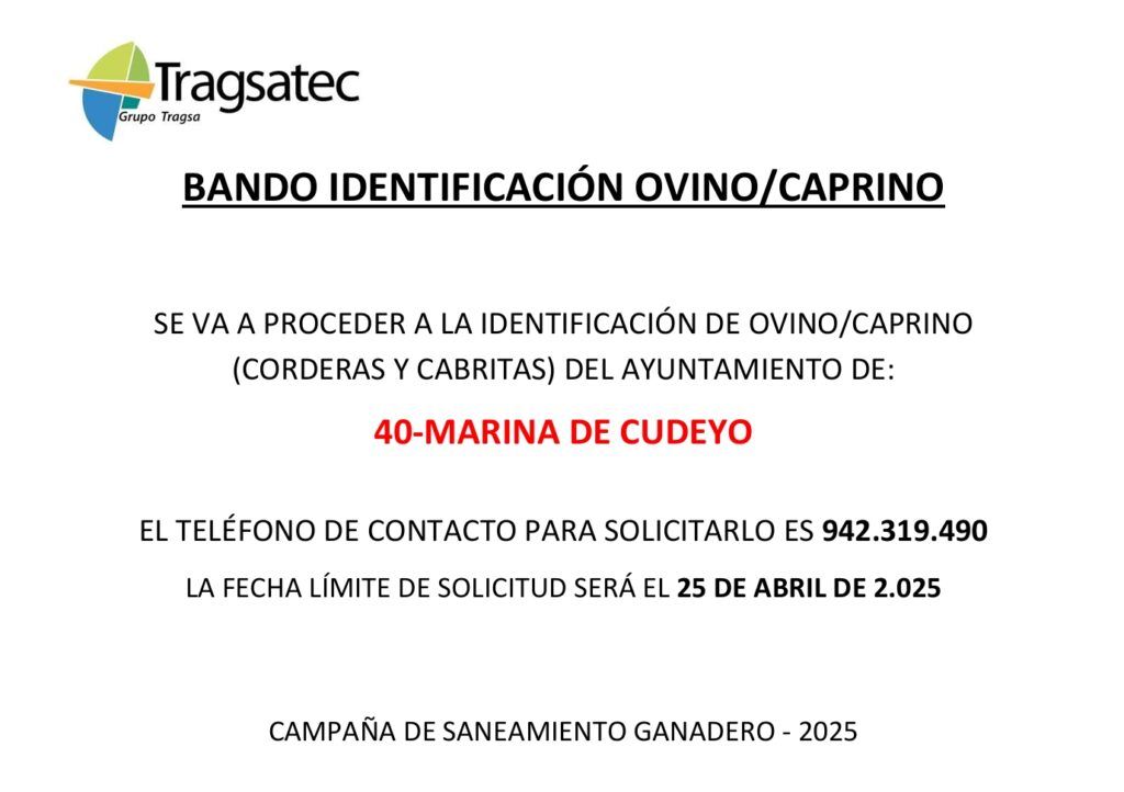 GRUPO TRAGSA – Identificación de Ovino/Caprino