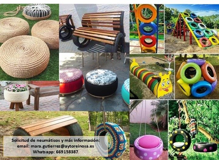 Sigue abierto el plazo de presentación de ideas al Concurso de Construcción con Neumáticos Reciclados