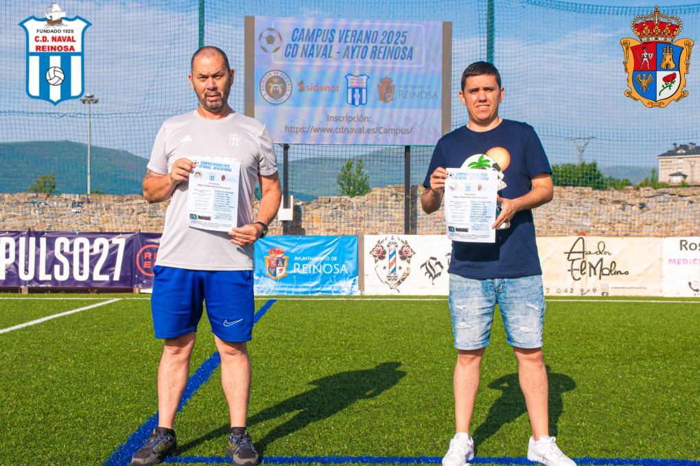 El Ayuntamiento colabora con el C.D. Naval en la organización del Campus de Verano