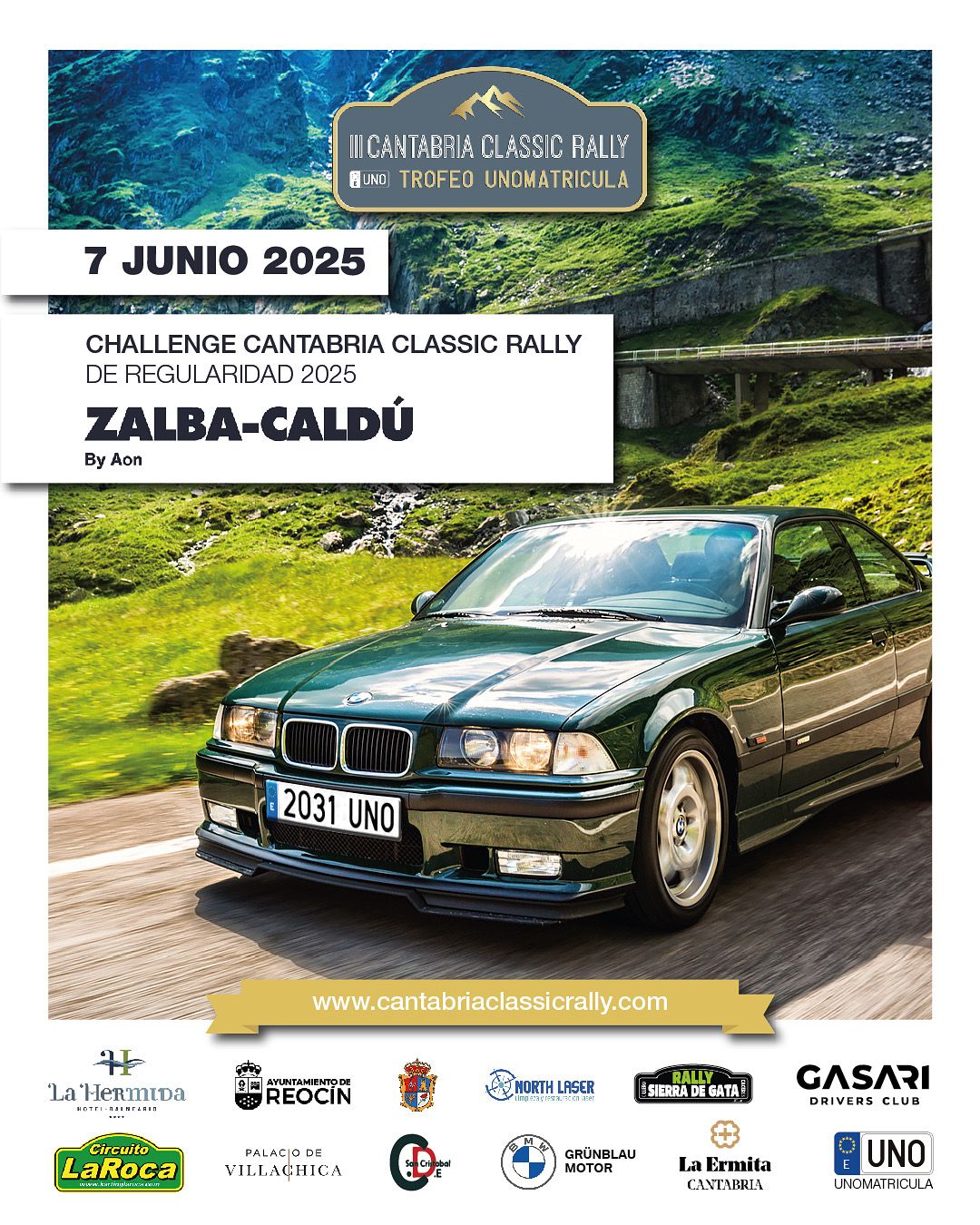 Los vehículos participantes en el Cantabria Classic Rally se podrán ver este sábado en Reinosa
