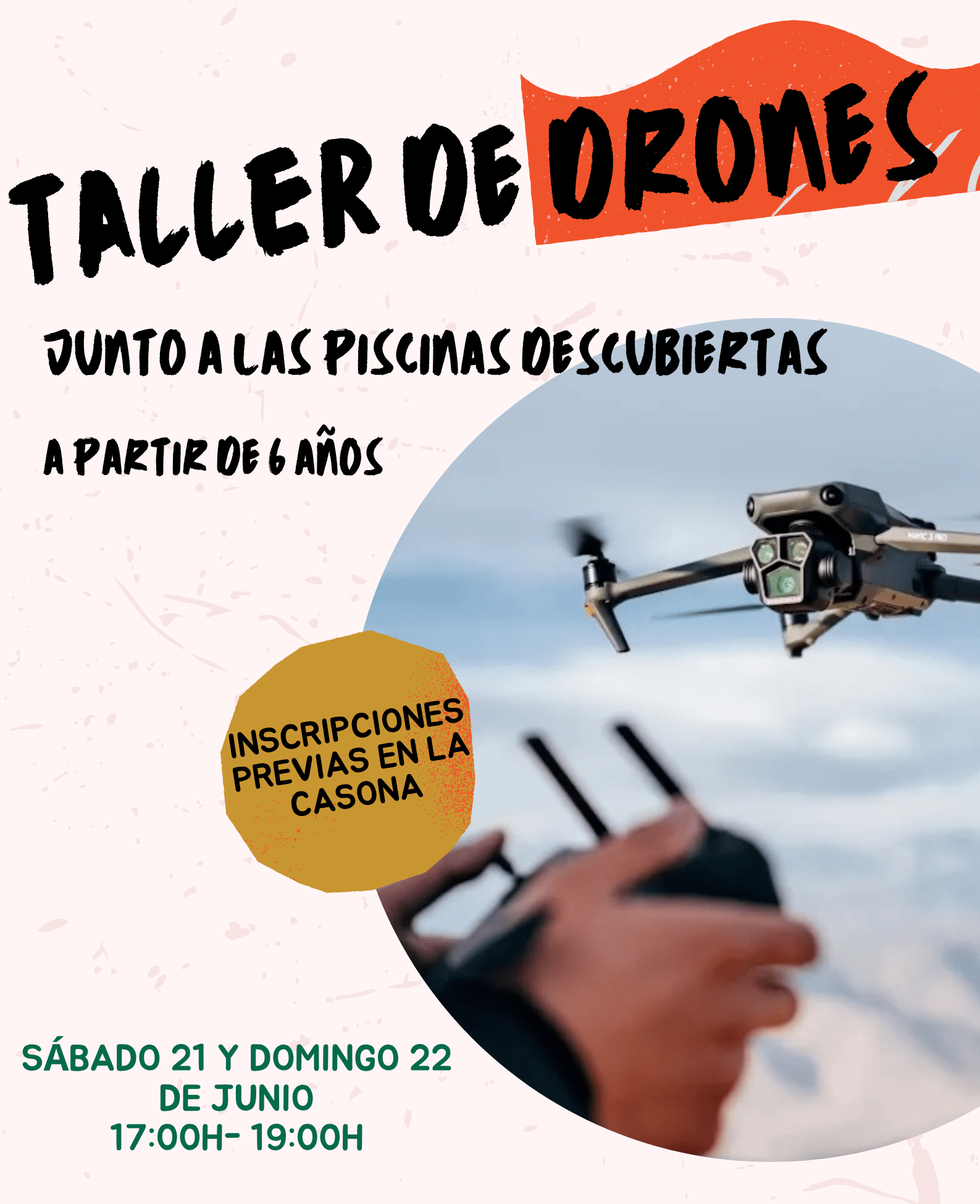 TALLER-DRONES.png El Ayuntamiento de Reinosa organiza un Taller de Drones