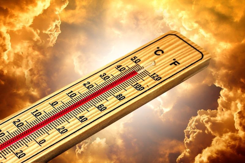 Toda Cantabria a excepción del litoral estará el lunes en aviso amarillo por altas temperaturas y tormentas