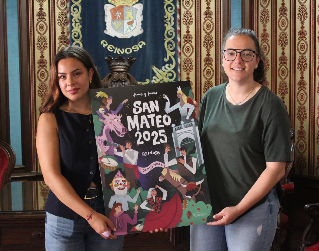 La diseñadora campurriana Leire González gana el Concurso de Carteles de San Mateo 2025