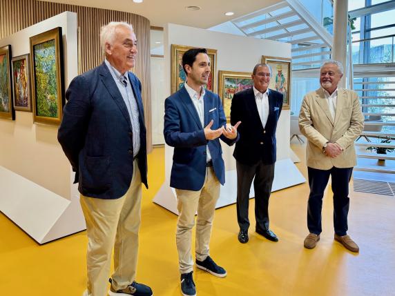 El centro cívico Juan de Santander acoge la exposición 'Circunspección’ noticias/imagen-asociada/2025/08/visita_exposicion_brasil.jpg