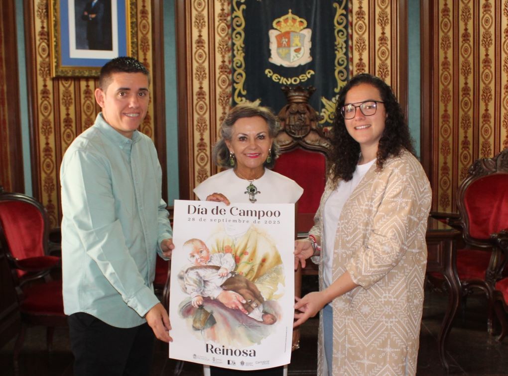 Una obra de la pintora Alicia Cañas vuelve a ilustrar el cartel del Dia de Campoo