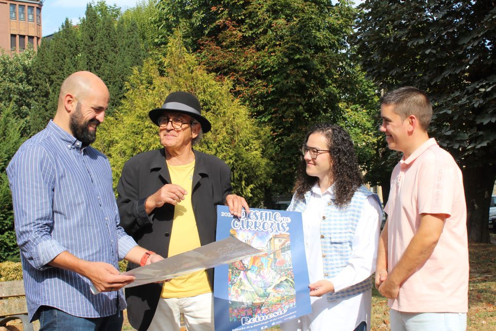 La obra “Fantasía medieval” del pintor Alberto Gallo anuncia este año el Desfile de Carrozas Artísticas