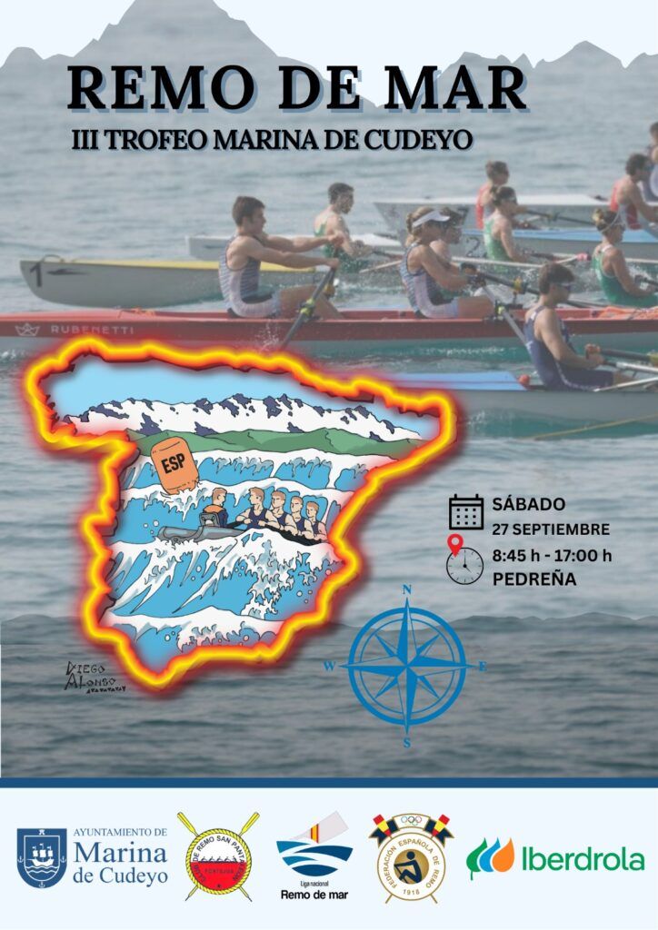 NOTA DE PRENSA | Presentación del III Trofeo de Cantabria Coastal Rowing – Marina de Cudeyo 2025