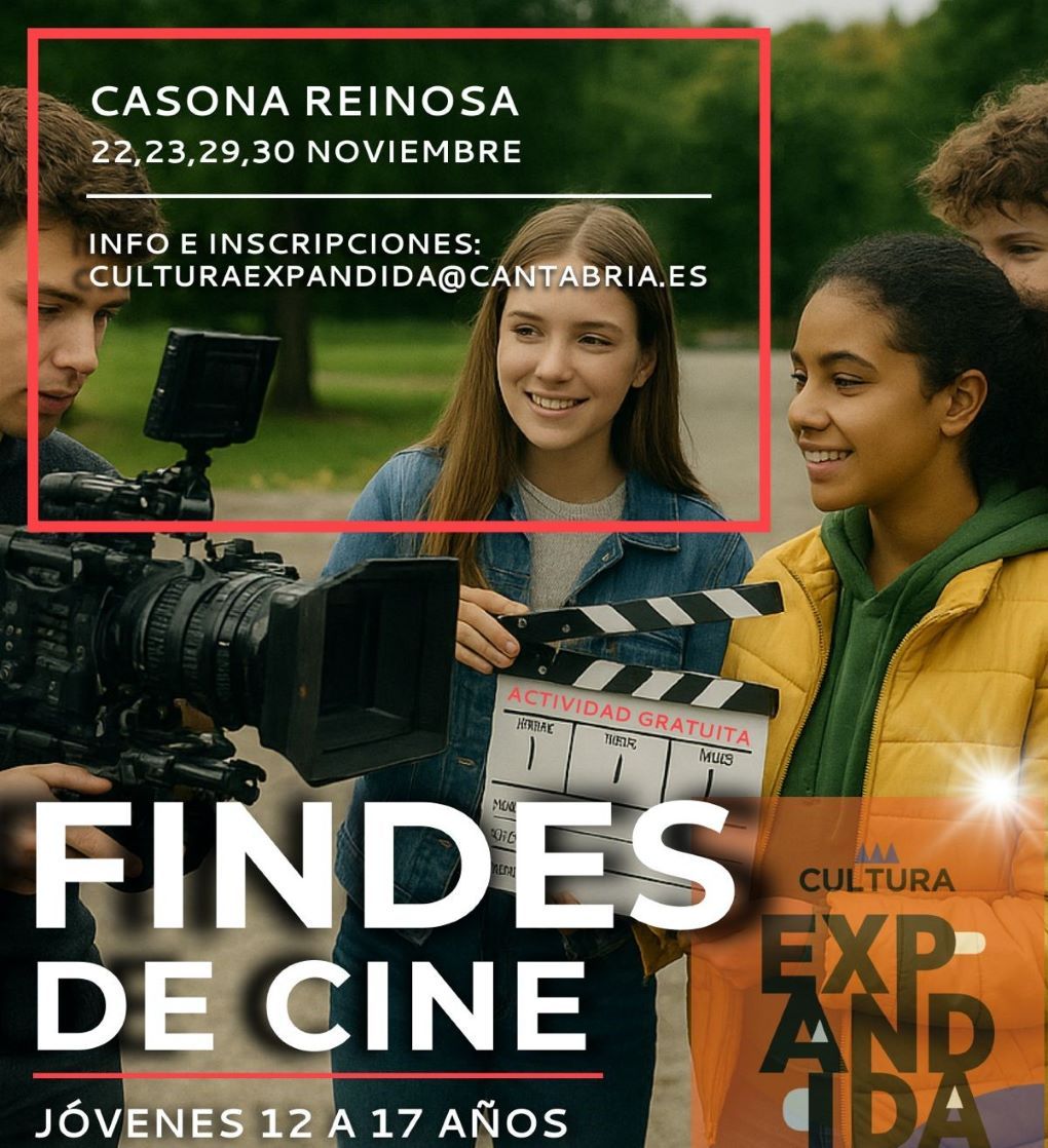 Abierto el plazo de inscripción en el Taller de Cortometrajes para jóvenes de 12 a 17 años