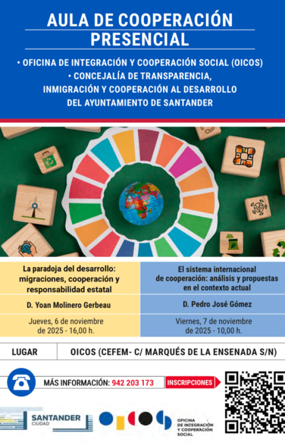 Comienza la próxima semana una nueva edición del Aula de noticias/imagen-asociada/2025/11/aula_cooperacion_cartel.png