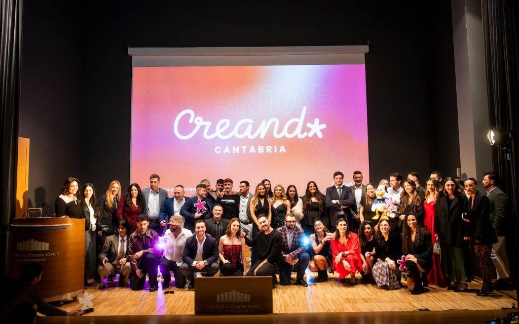 Éxito rotundo en la primera edición de los Premios Creando Cantabria 2025