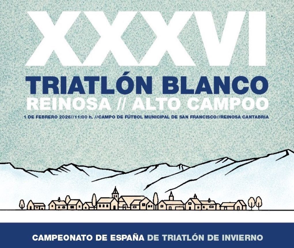 Reinosa acogerá el primer domingo de febrero el Campeonato de España de Triatlón de Invierno