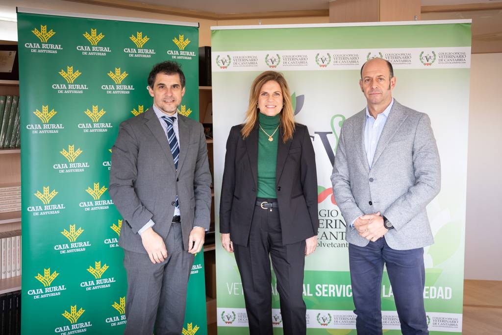 Caja Rural de Asturias facilita financiación y servicios a los veterinarios en Cantabria